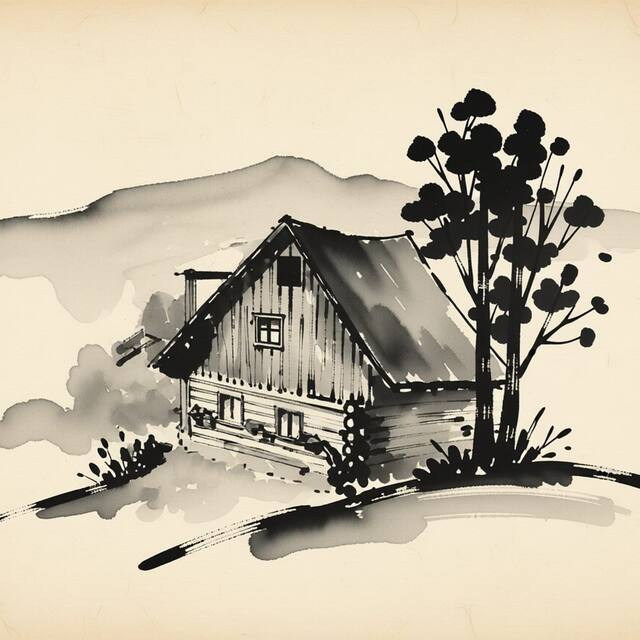 Ilustrační kresba: Bouda Na Cestě