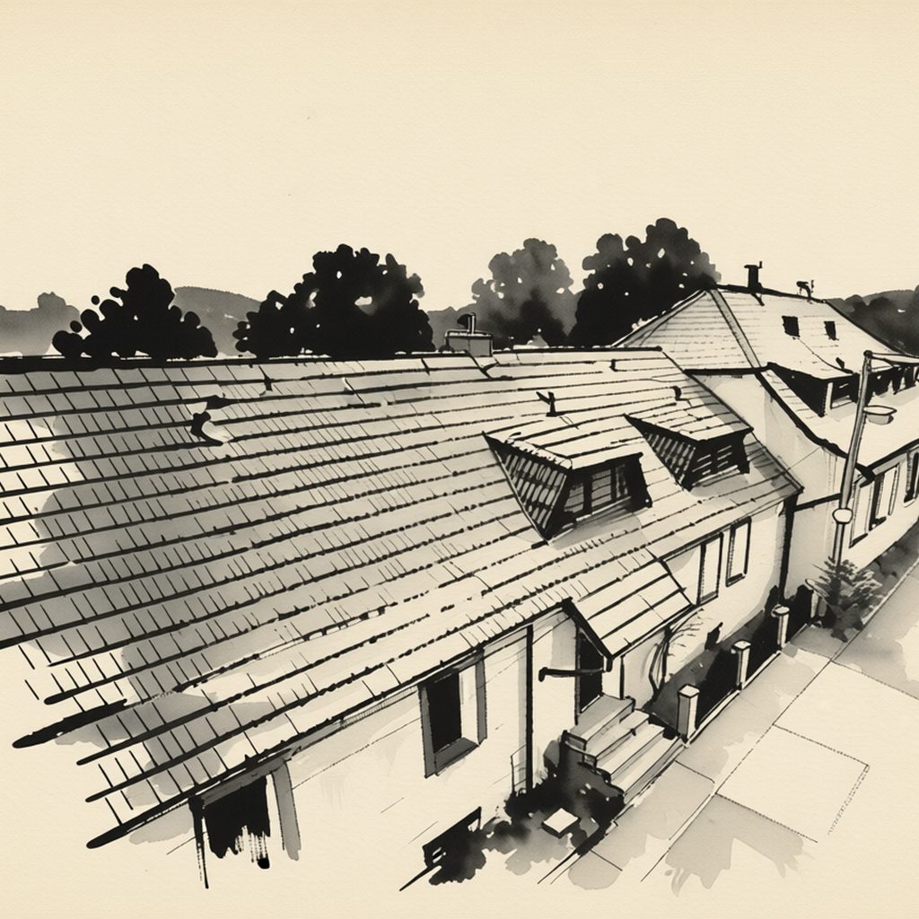 Ilustrační kresba: Hostinec U Janatů