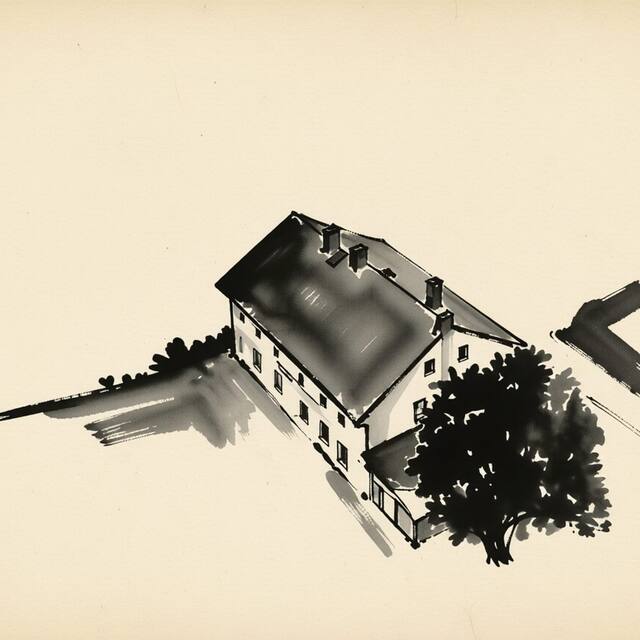 Ilustrační kresba: Zrcadlová koza