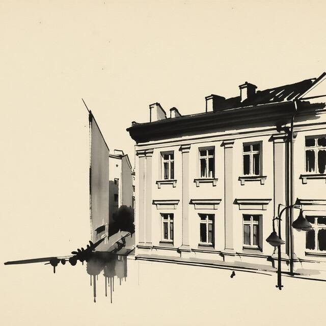 Ilustrační kresba: VV hotel & apartments