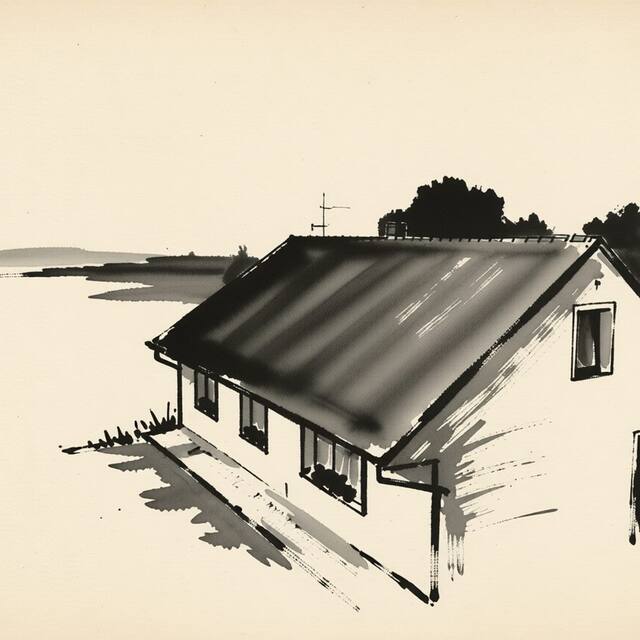 Ilustrační kresba: Penzion Kateřina
