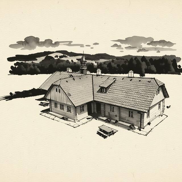 Ilustrační kresba: Pension Tereza