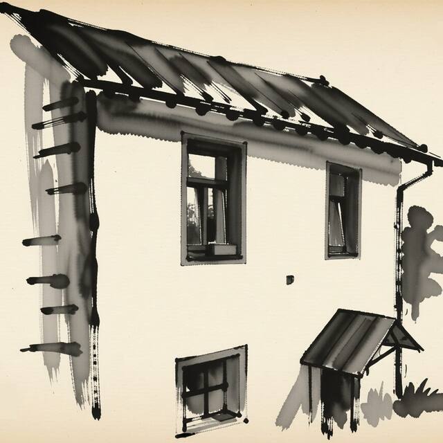Ilustrační kresba: Apartment Kamenná