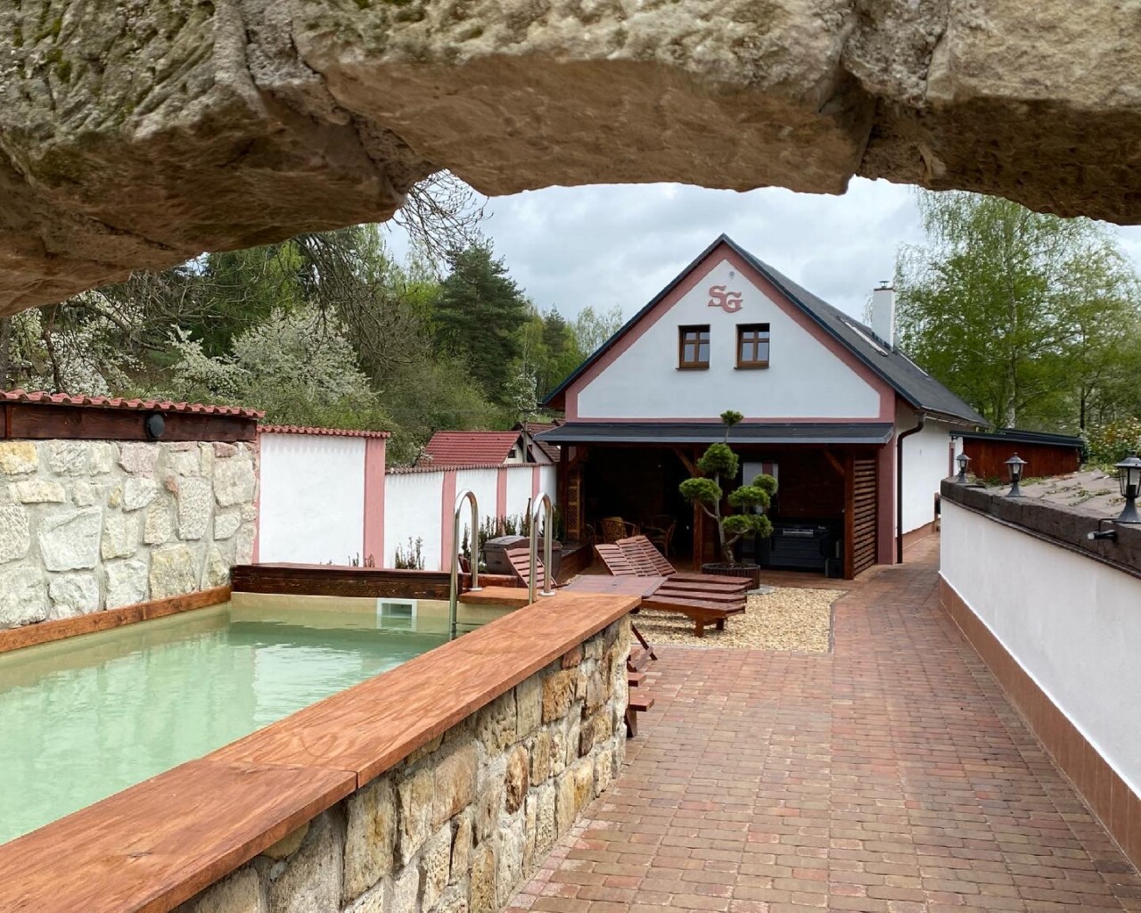 Chalupa s privátním wellness