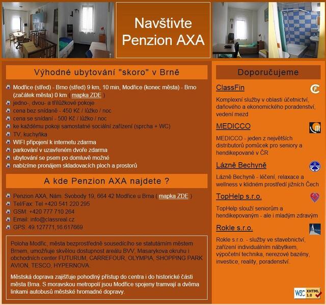 Penzion AXA
