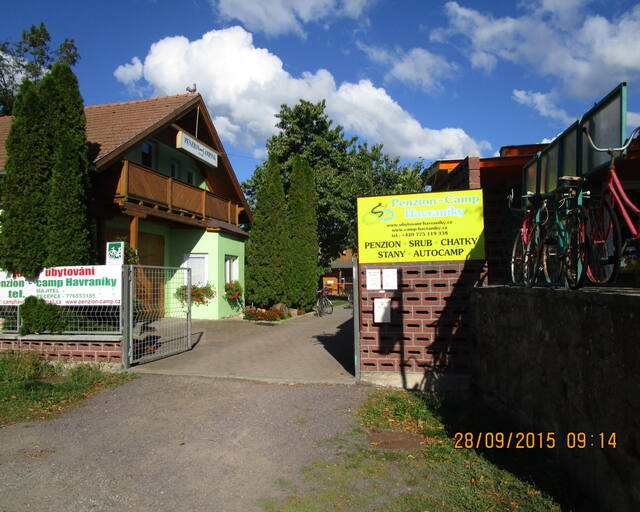 Penzion a Chatový Camp Havraníky u NP Podyjí